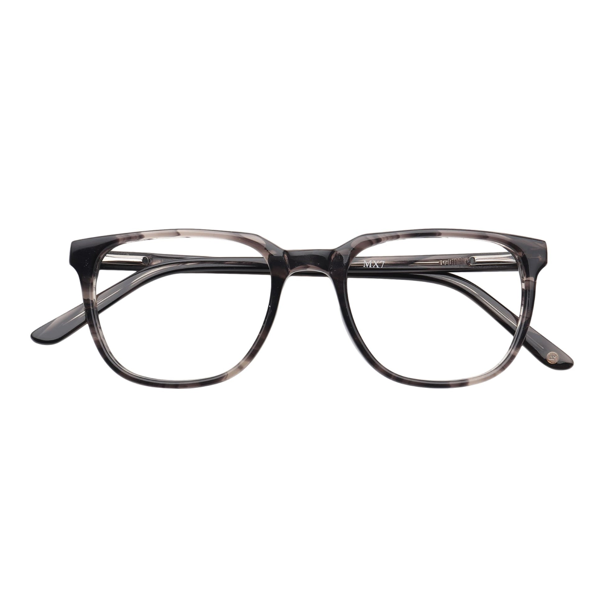 Los Comun Black Full Rim Wayfarer - Lens Caravan