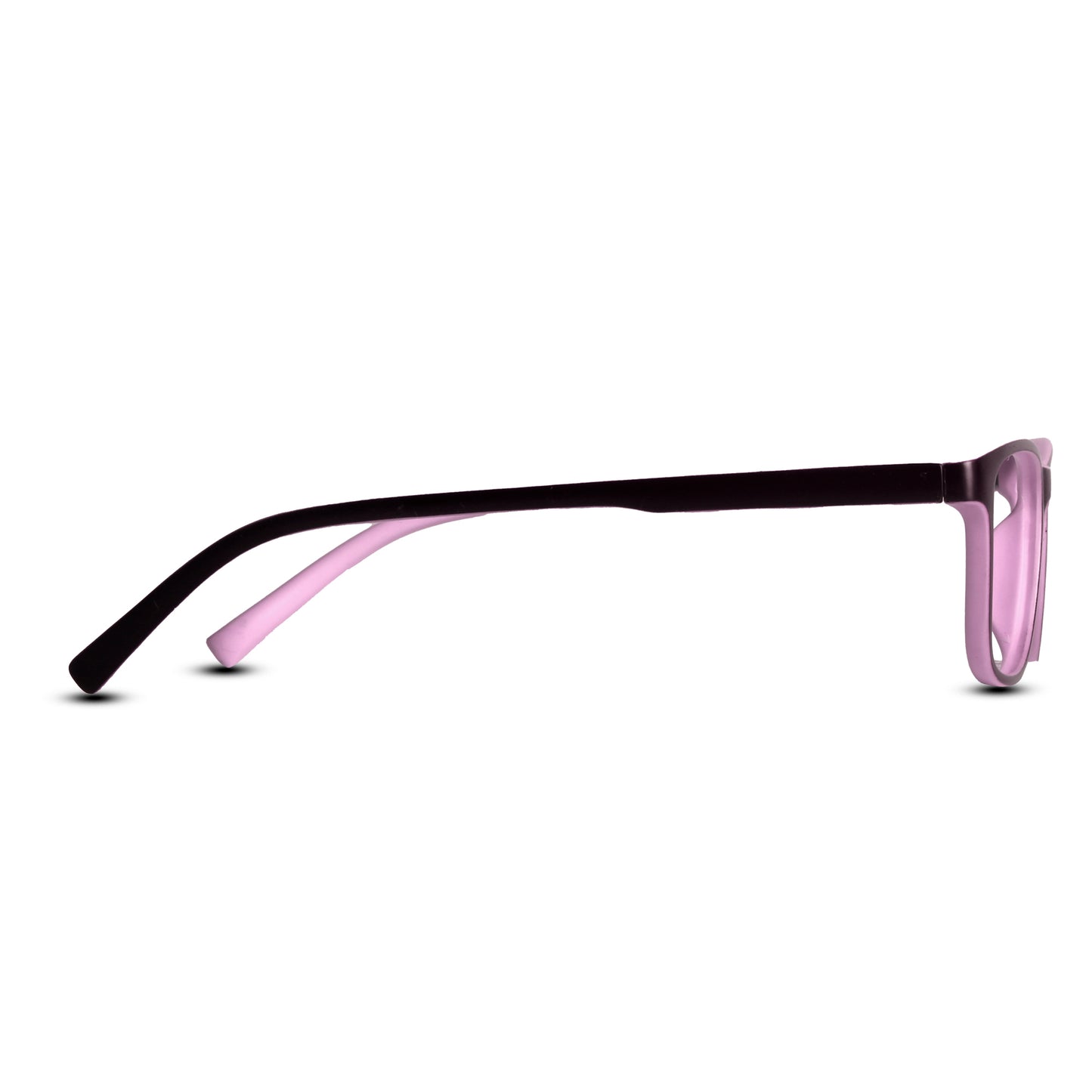 Los Comun Matte Black Pink Rectangular For Kids 2834