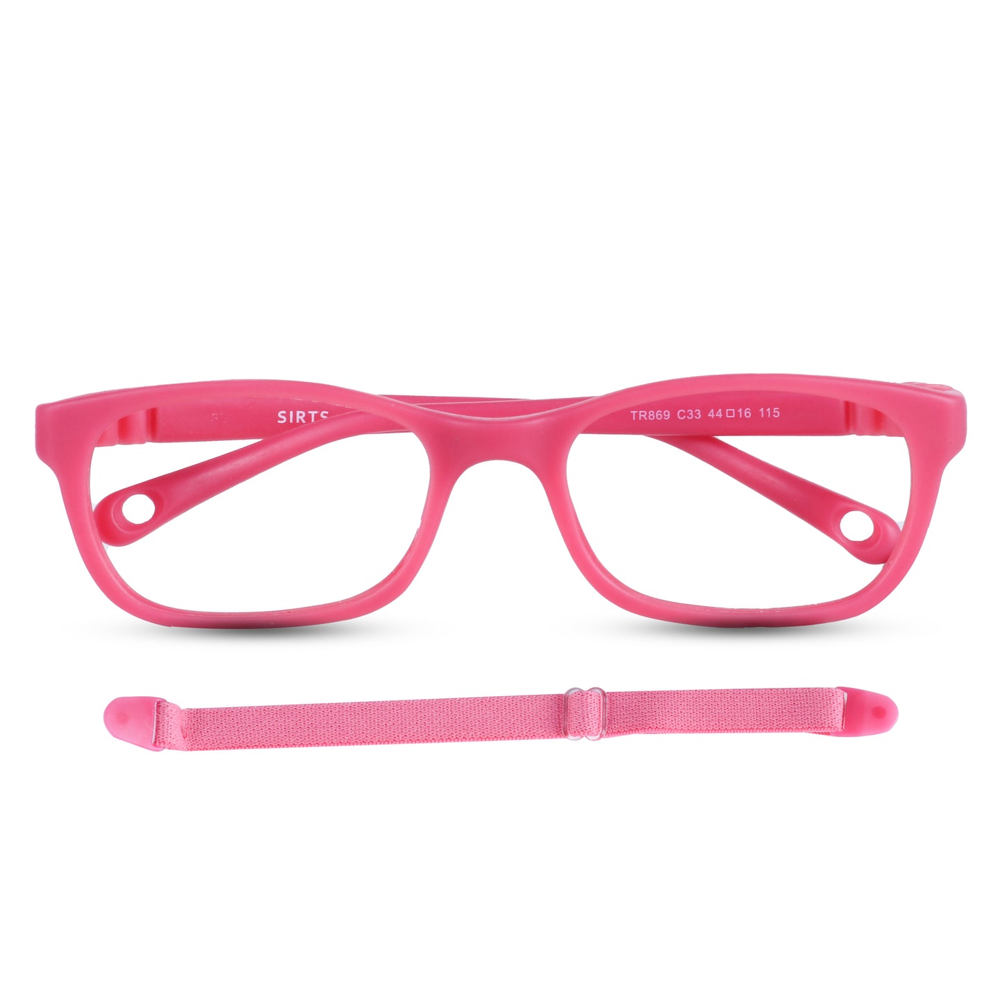 Sirts Pink Square Flexible With Silicon Band TR869
