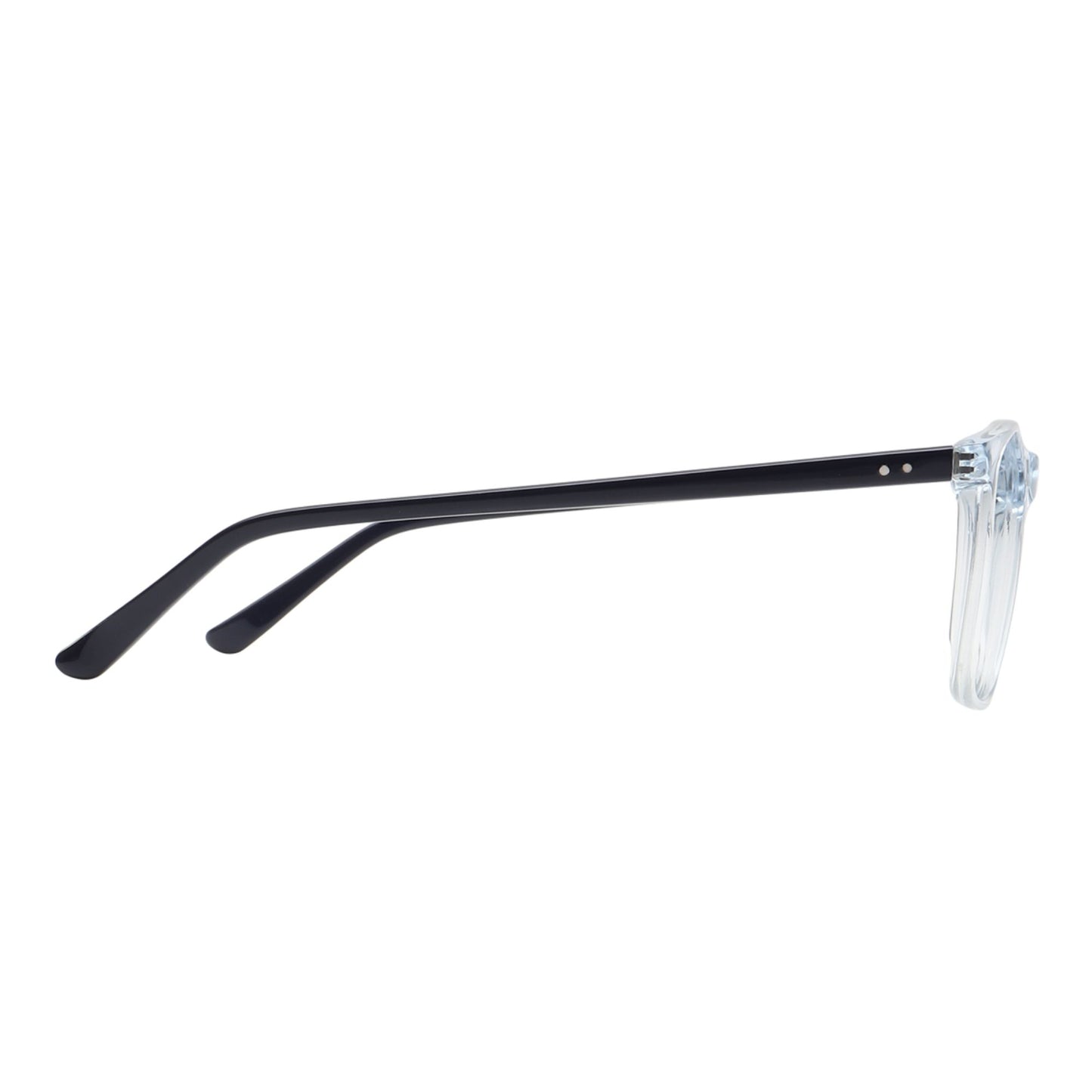 Los Comun Full black Full Rim Rectangular - Lens Caravan