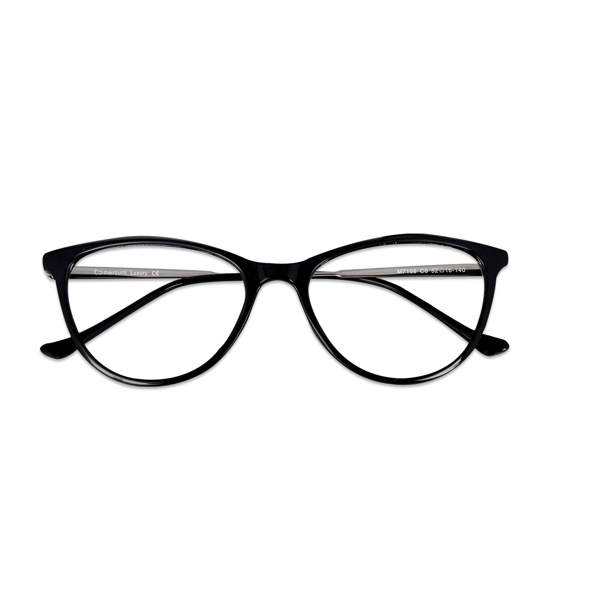 Los comun Brown Gold Sleek Side Cateye - Lens Caravan