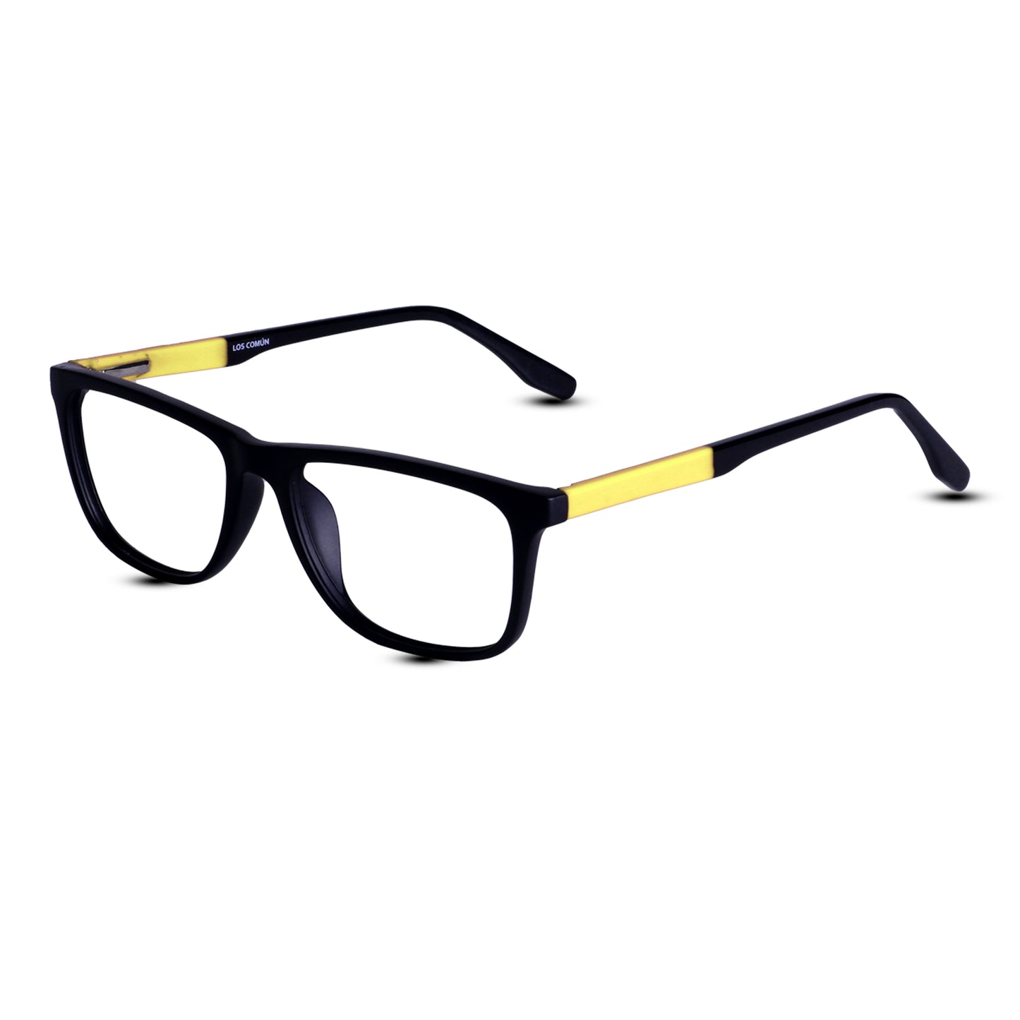 Los Comun Matte Black Red Rectangular 64619 (Including Anti-Glare Lens)