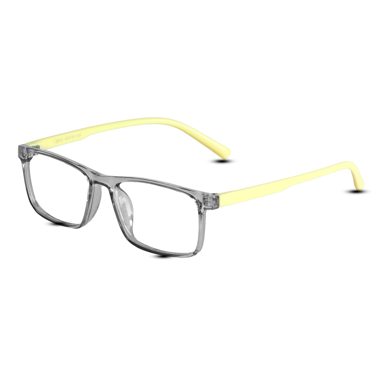 Los Comun Grey Yellow Rectangular For Kids 2832