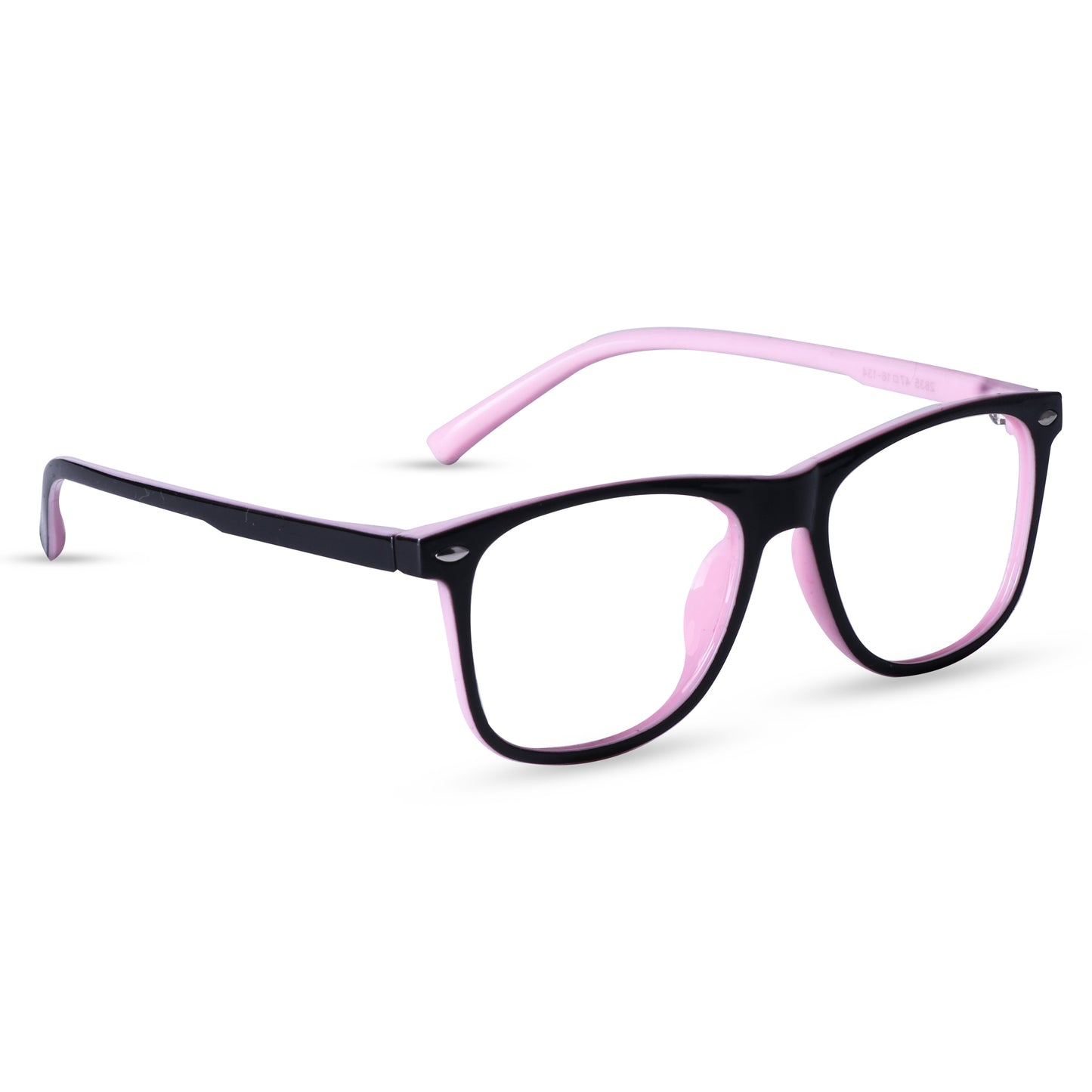 Los Comun Matte Black Blue Wayfarer For Kids 2835