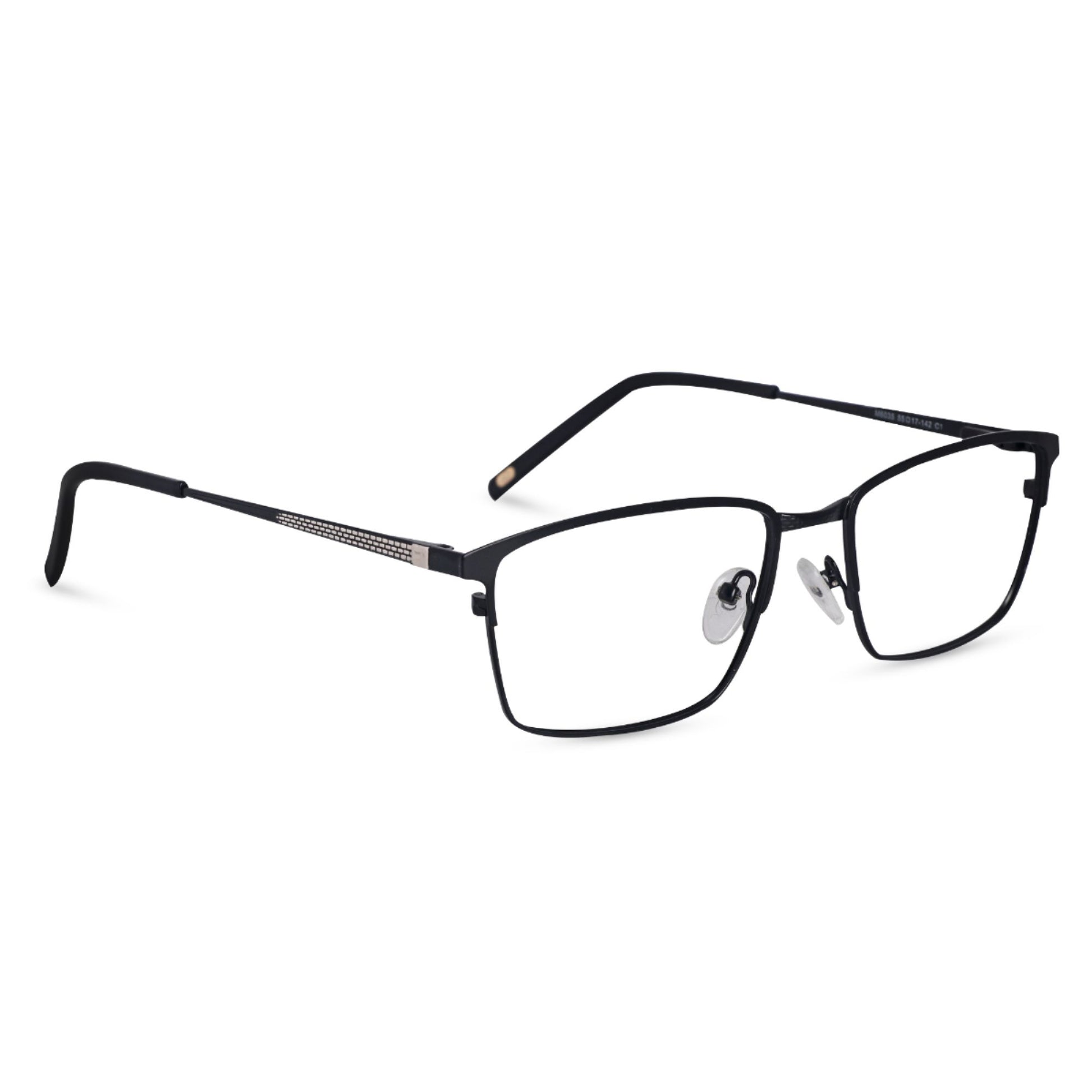 Los comun Grey Sleek Metal Rectangular Full Frame - Lens Caravan