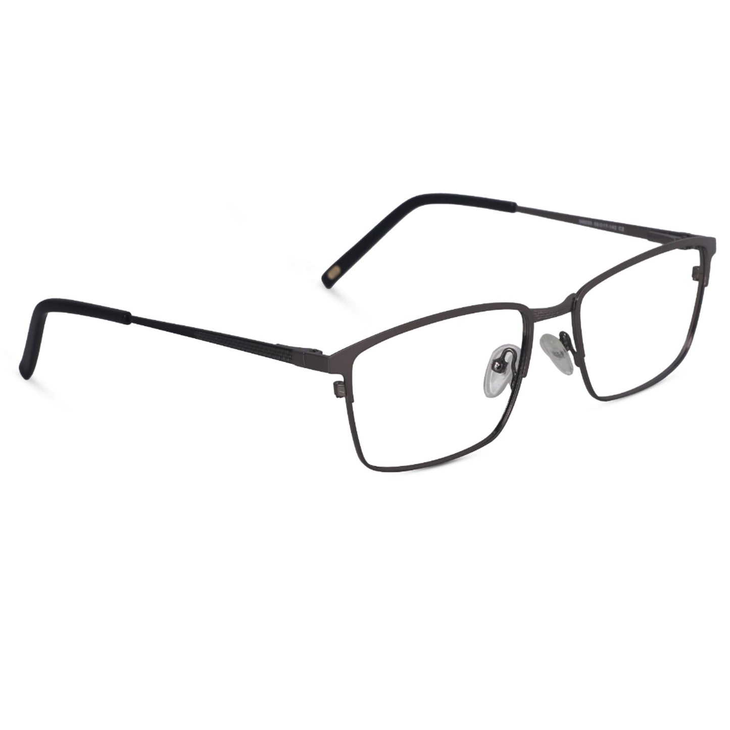Los comun Grey Sleek Metal Rectangular Full Frame - Lens Caravan