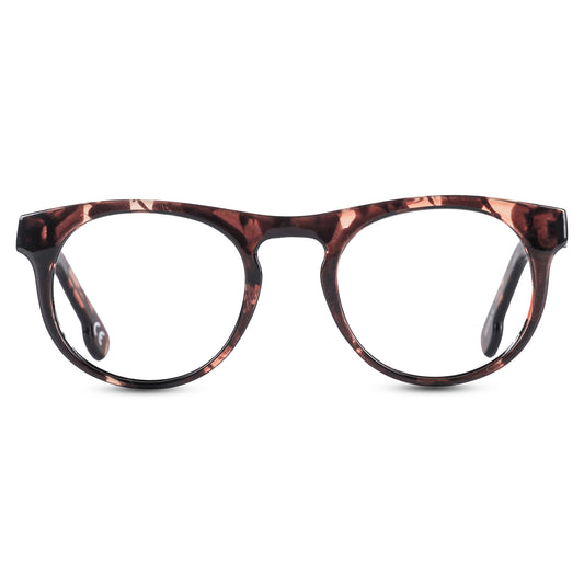 2..5 NVG Computer Glasses Brown Tortoise RoundEyeglasses