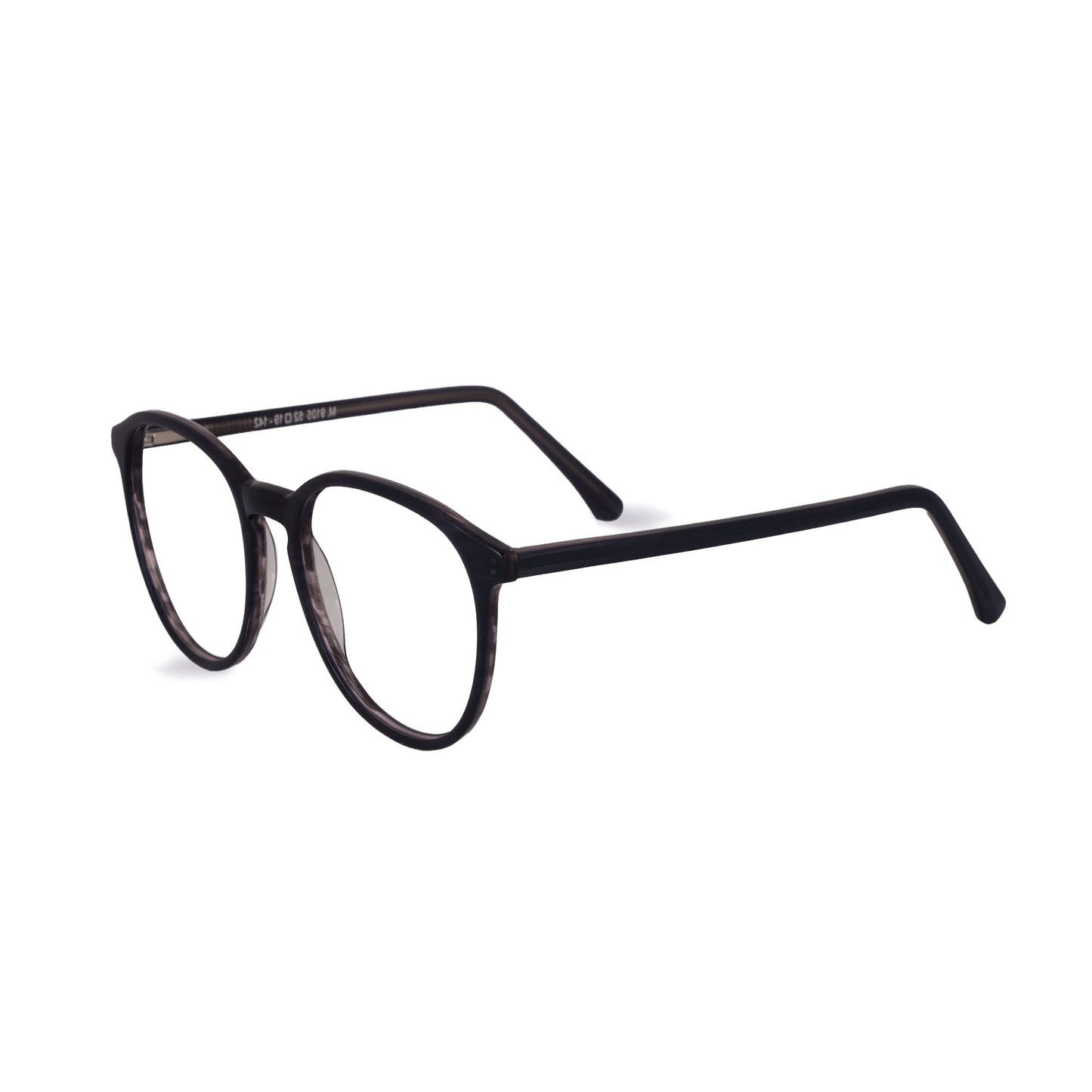 Los Comun Dark Blue Tortoise Round Shiny Full Rim Ultra Lite - Lens Caravan