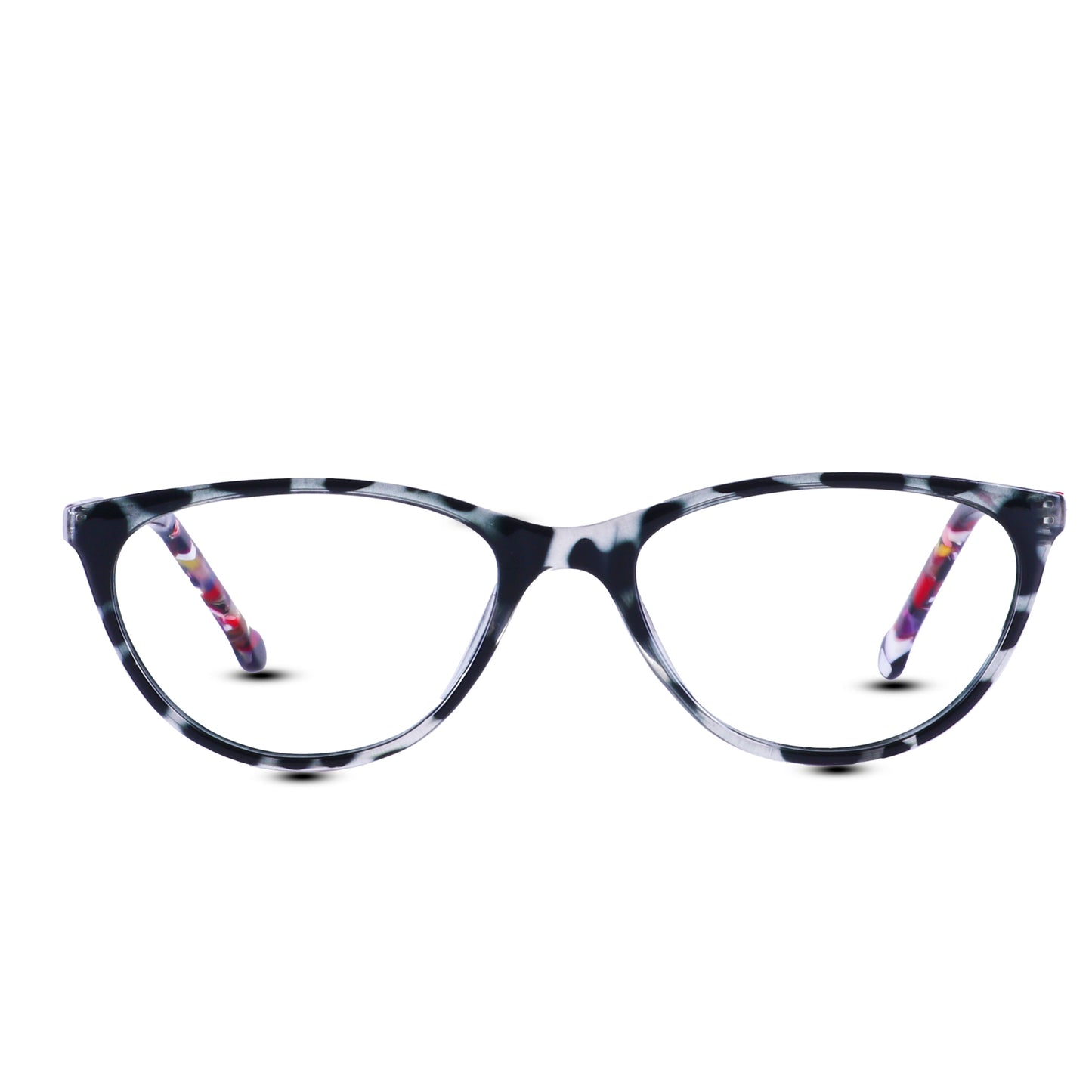 Loscomun Computer Glasses Red Cateye Eyeglasses