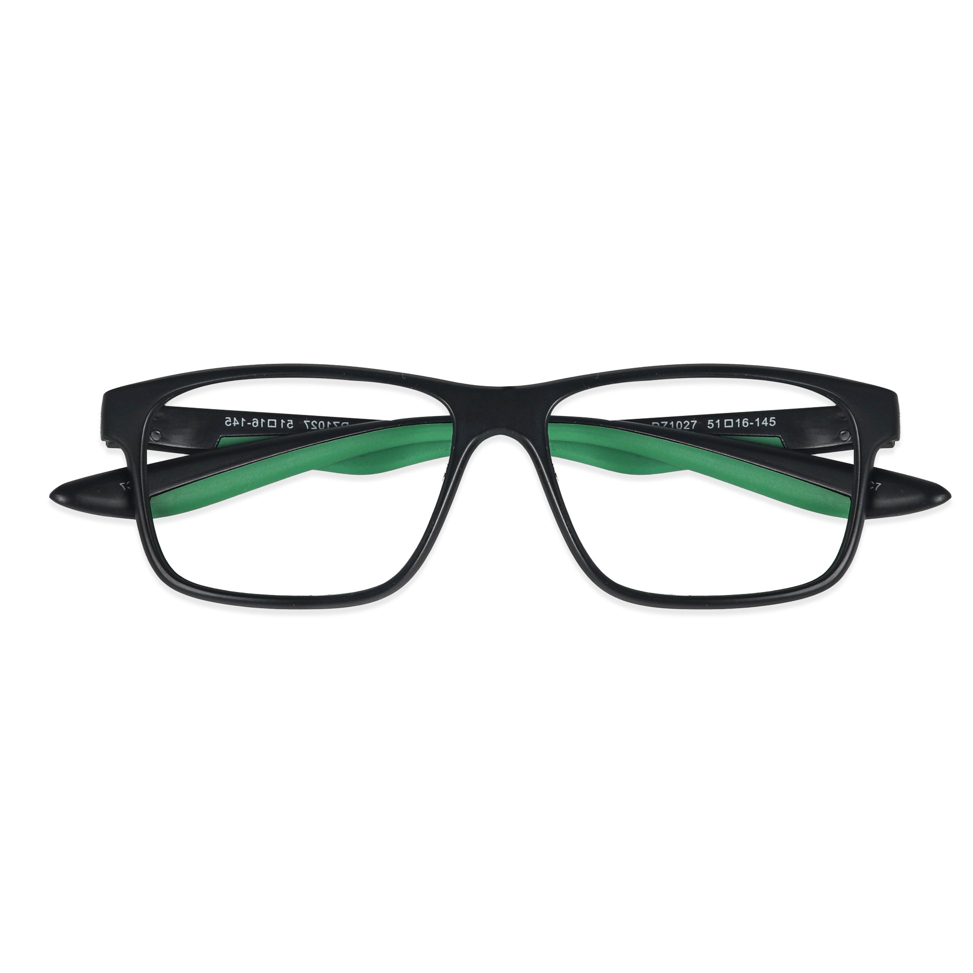 Los Comun Black Blue Sports Square Full Rim Matte - Lens Caravan