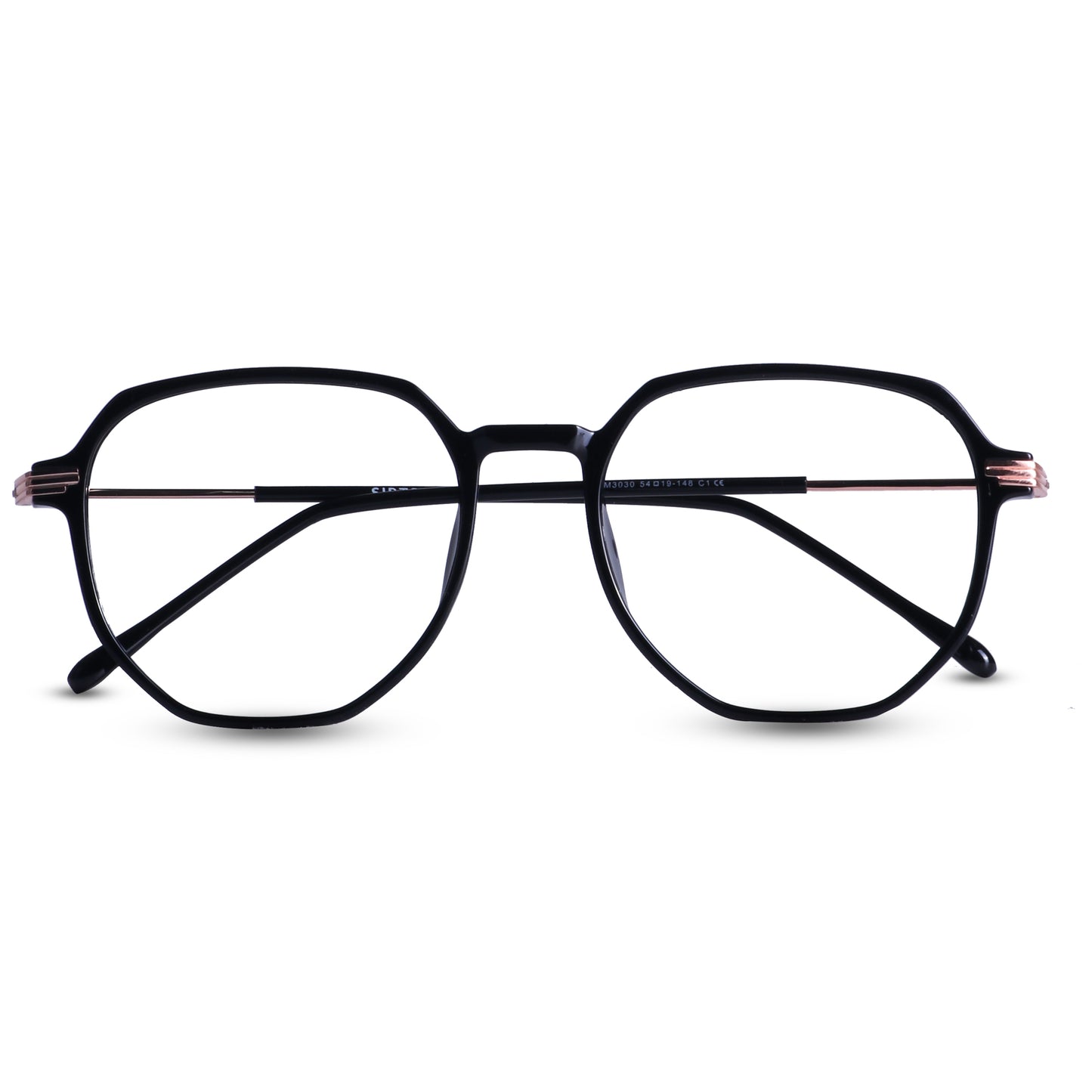 Sirts Hexagon Pink Transparent M3030 (Including Anti-Glare Lens)