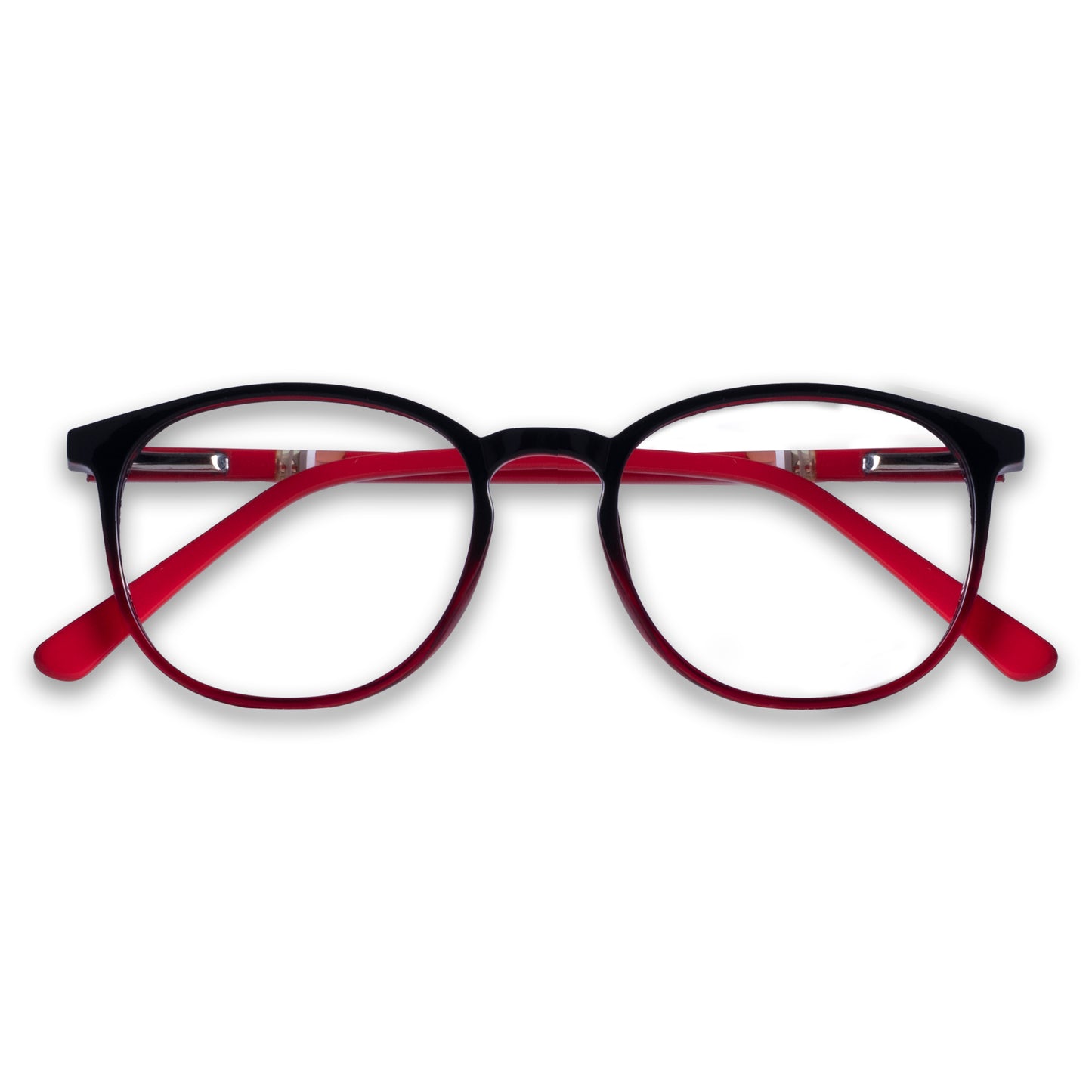 Los Comun Black Red Round 64615 (Including Anti-Glare Lens)