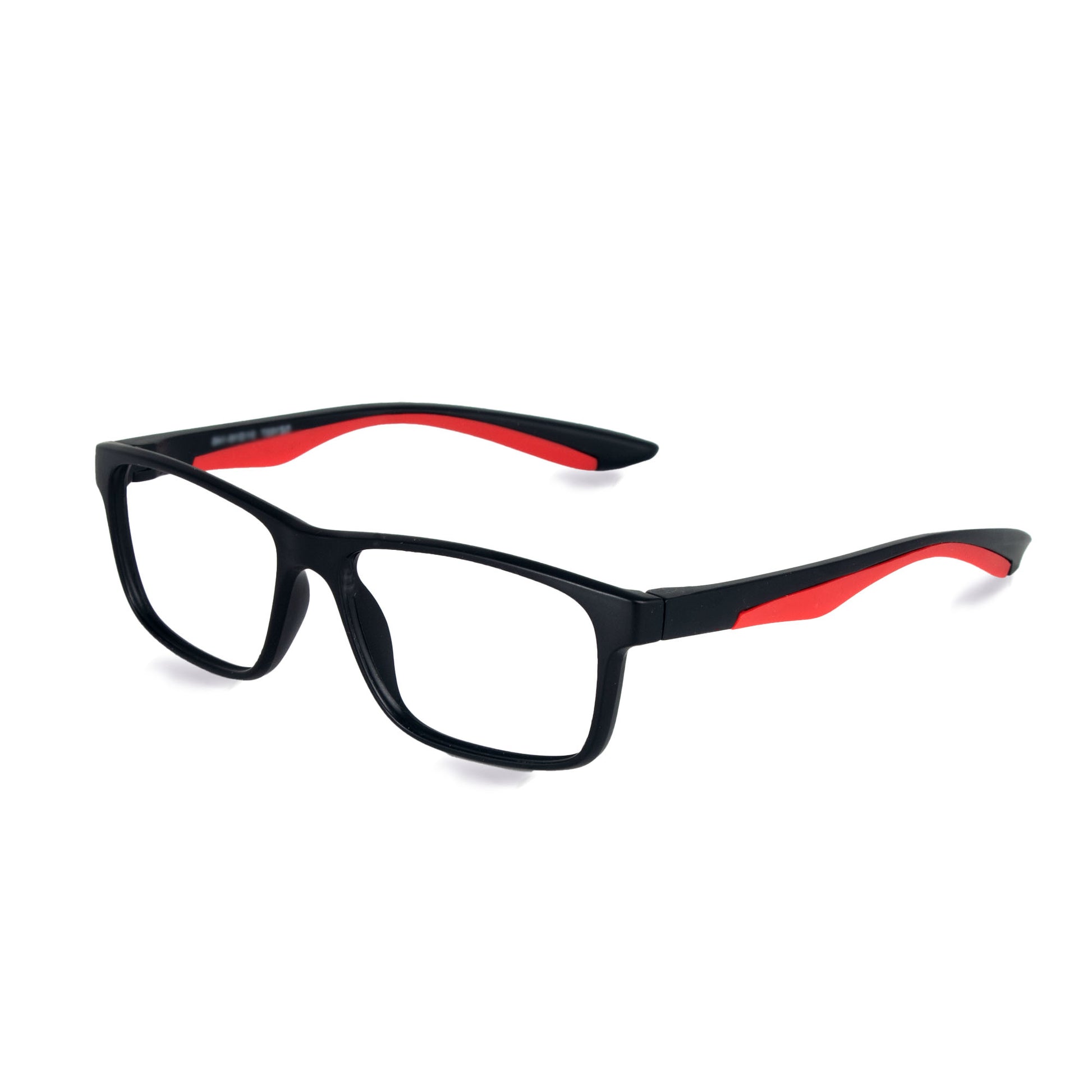 Los Comun Black Blue Sports Square Full Rim Matte - Lens Caravan