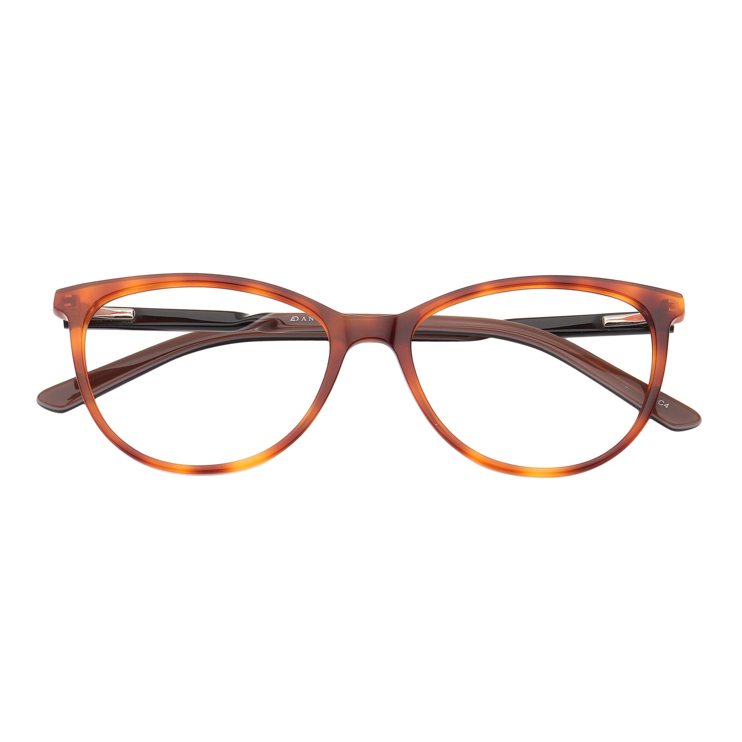 Sirts Dark Voilet Blue Cateye Shiny HD Acectate Full Rim - Lens Caravan