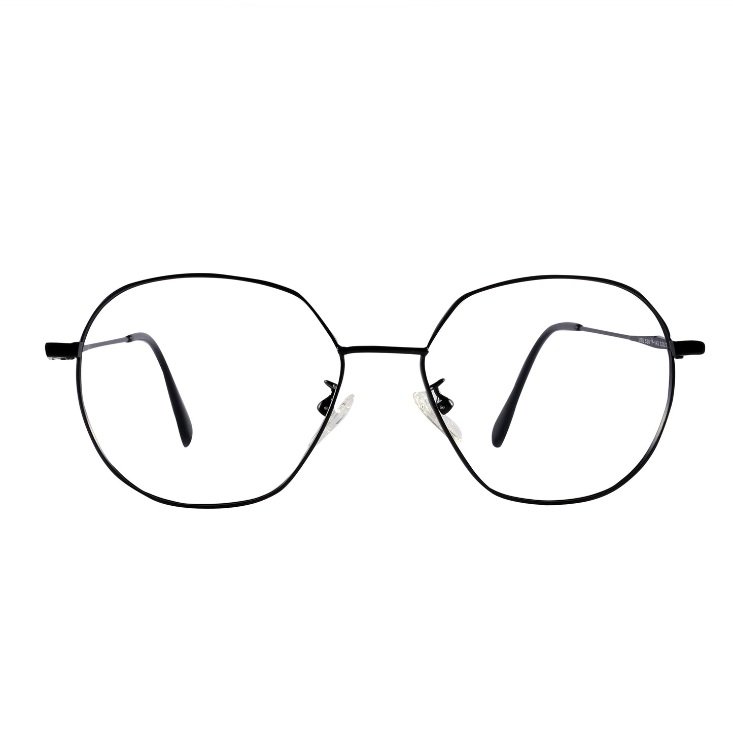 Loscomun Computer Glasses Black Round Eyeglasses
