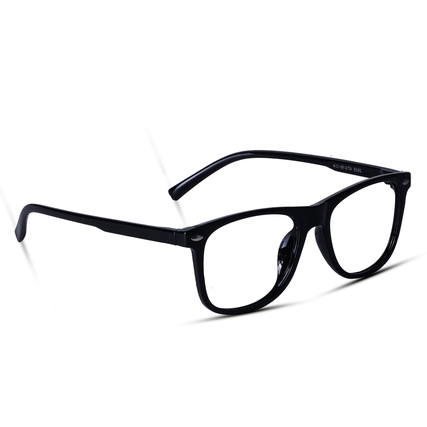 Los Comun Matte Black Blue Wayfarer For Kids 2835