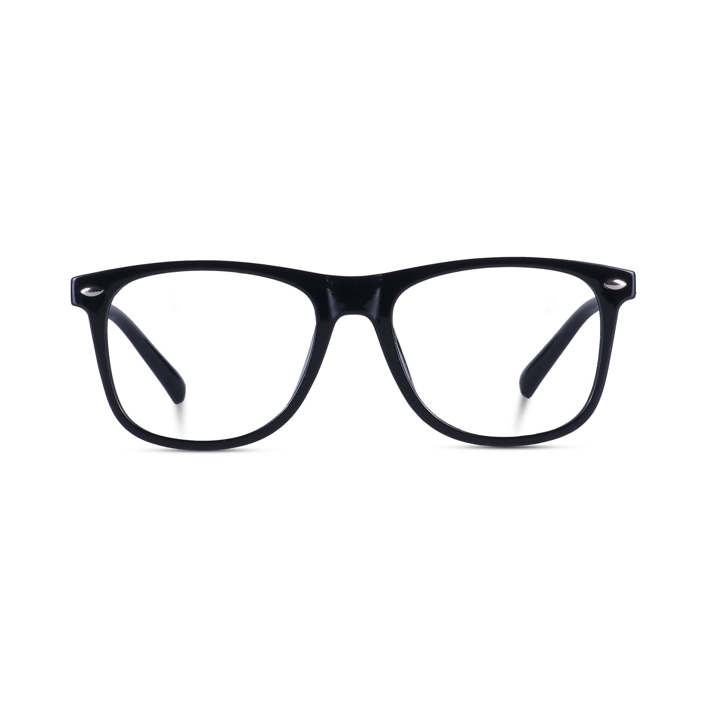 Los Comun Matte Black Blue Wayfarer For Kids 2835