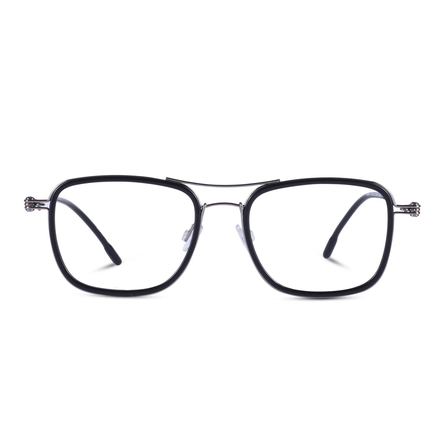 Loscomun Computer Glasses Black Square Eyeglasses