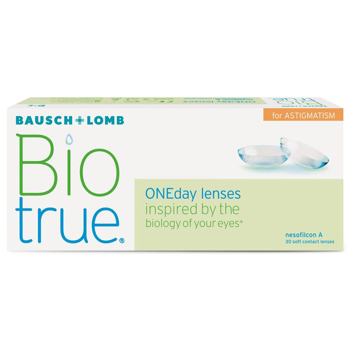 Bausch & Lomb Bio True One Day Disposable Astigmatism 30 Lens Per Box
